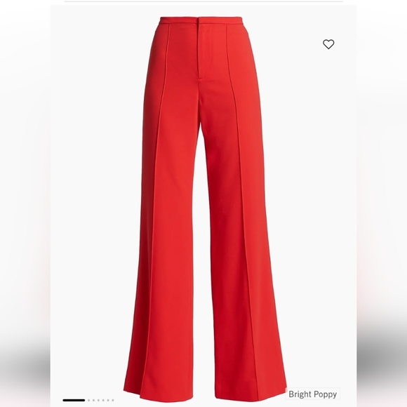 Alice + Olivia Pants - ALICE & OLIVIA high waisted wide leg pant - size 8